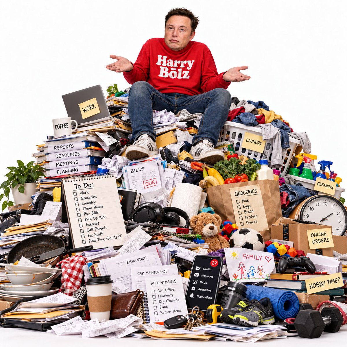 HarryBolzShrug's tweet photo. @elonmusk @bot Can @bot manage my life?  So I can go golfing ⛳️ https://t.co/ygZcAMGnQP