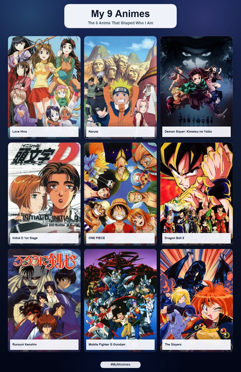 HDN_O_O's tweet photo. My 9 games &amp; animes that shape who I am #My9Games #My9Animes

No specific ranking order

1600 hours on RB6 Siege before quitting 🫣  
1 year, 3 months of game play time on FFXIV before quitting 🫪

Re-watched Love Hina like 9 times 🫩 https://t.co/YNj5nEVy0g