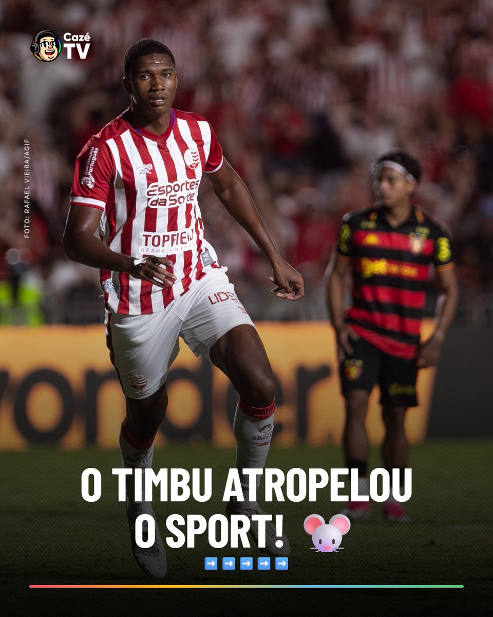 CazeTVOficial's tweet photo. E DEU TIMBU NO CLÁSSICO DOS CLÁSSICOS! 🐭🔴⚪

3x1 nos Aflitos na estreia do treinador Bruno Pivetti! https://t.co/Nwr7pRh0Xm