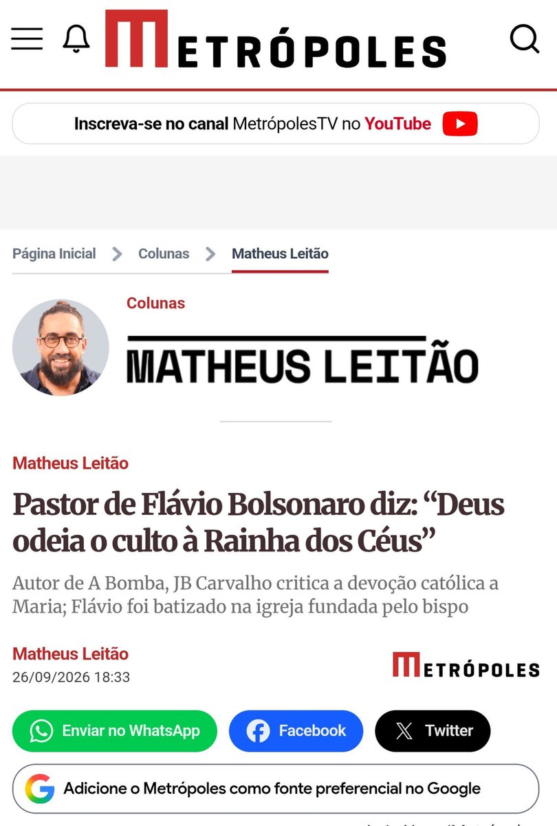 juliaa2024's tweet photo. Meu deusssss 
Nossa senhora aparecida 
Protejam a mãe do Brasil 
Católicos censurados 
Flavio candidato do crime https://t.co/T2vq6Hl9ac