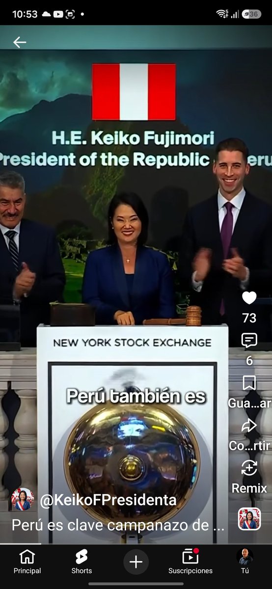 RichardWrive's tweet photo. @canalN_ Gran campanazo de Keiko Fujimori 👏🏼👏🏼👏🏼
Lloren Rojasnos... https://t.co/7bozGayS9C