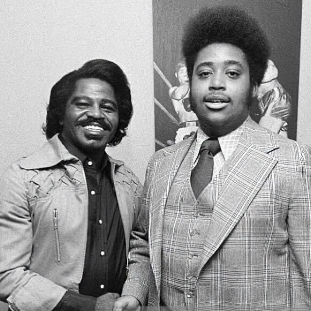 TheRevAl's tweet photo. In 1974, the Godfather of Soul, James Brown, and I held a press conference at Madison Square Garden to announce that he would perform a July 4th concert at MSG for the National Youth Movement, an organization I founded in 1971 when I was just 16 years old. I was only 19 years old when we stood together at that press conference.