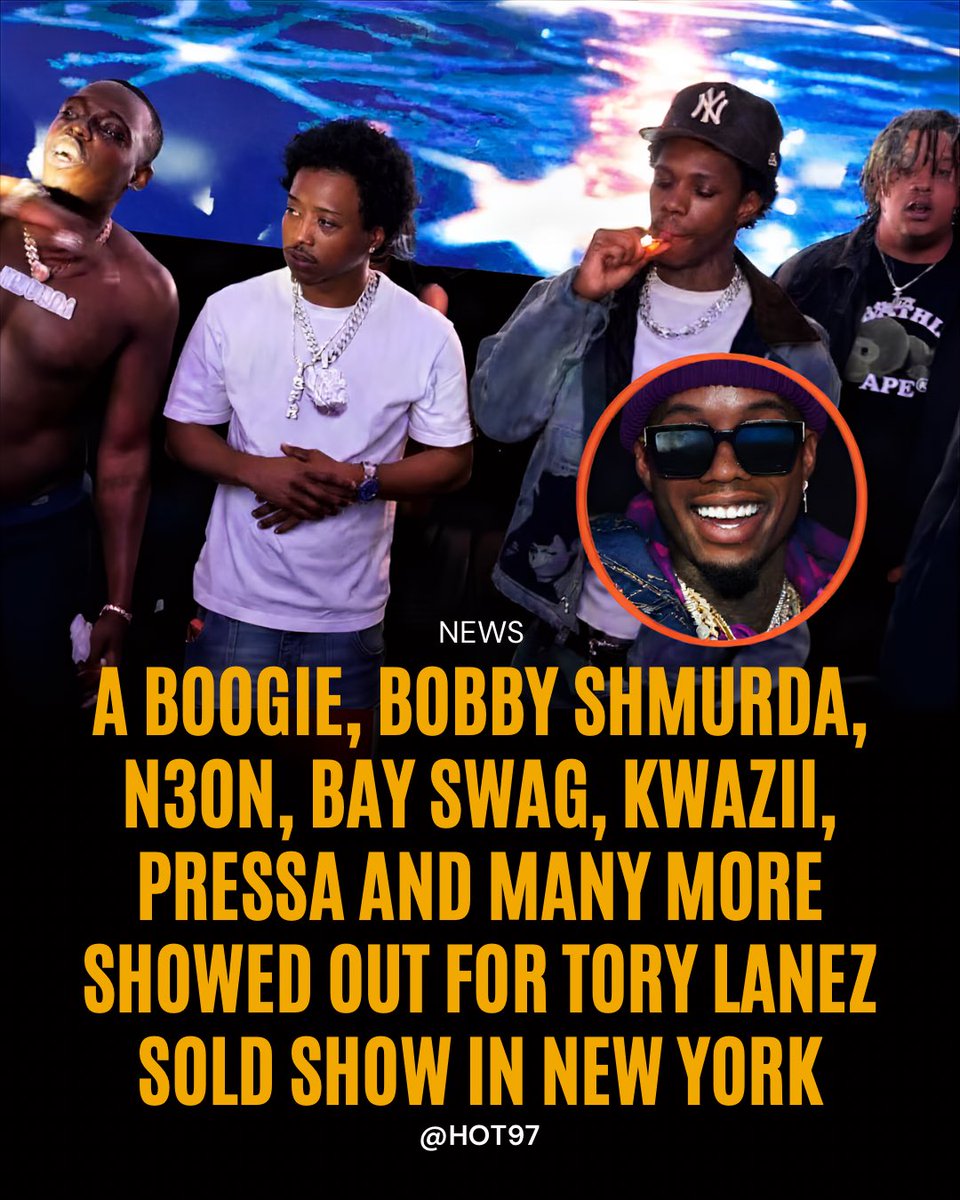 HOT97's tweet photo. A lot of love was shown last night for @torylanez at his sold out show in NEW YORK 🔥🔥🔥 https://t.co/WXnZLdRL4F