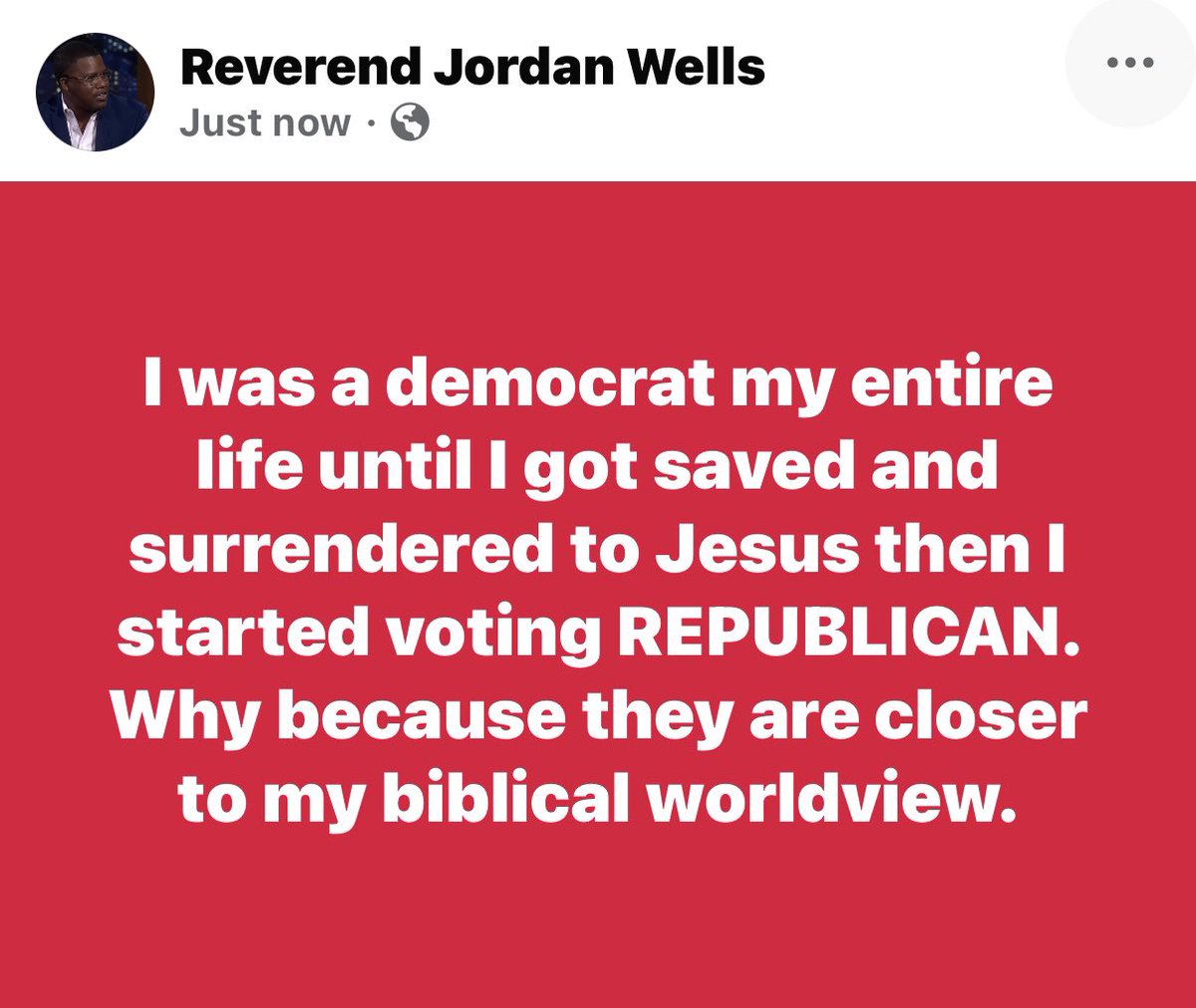 WellsJorda89710's tweet photo. 🔥🇺🇸 MY CHRISTIAN FAITH SHAPES HOW I VOTE

I believe Christians should take biblical values seriously when evaluating political parties and candidates. I don’t believe either party is perfect—but I believe there are major differences in their positions on faith, life, family, religious freedom, and other issues that matter to Christians.

Know the issues. Study the candidates. Pray. Then vote according to your convictions.

#Christian #FaithAndPolitics #ChristianVoter #Conservative #Republican #GOP #BiblicalValues #Election2026 #VoteYourValues #Jesus #Faith #Politics