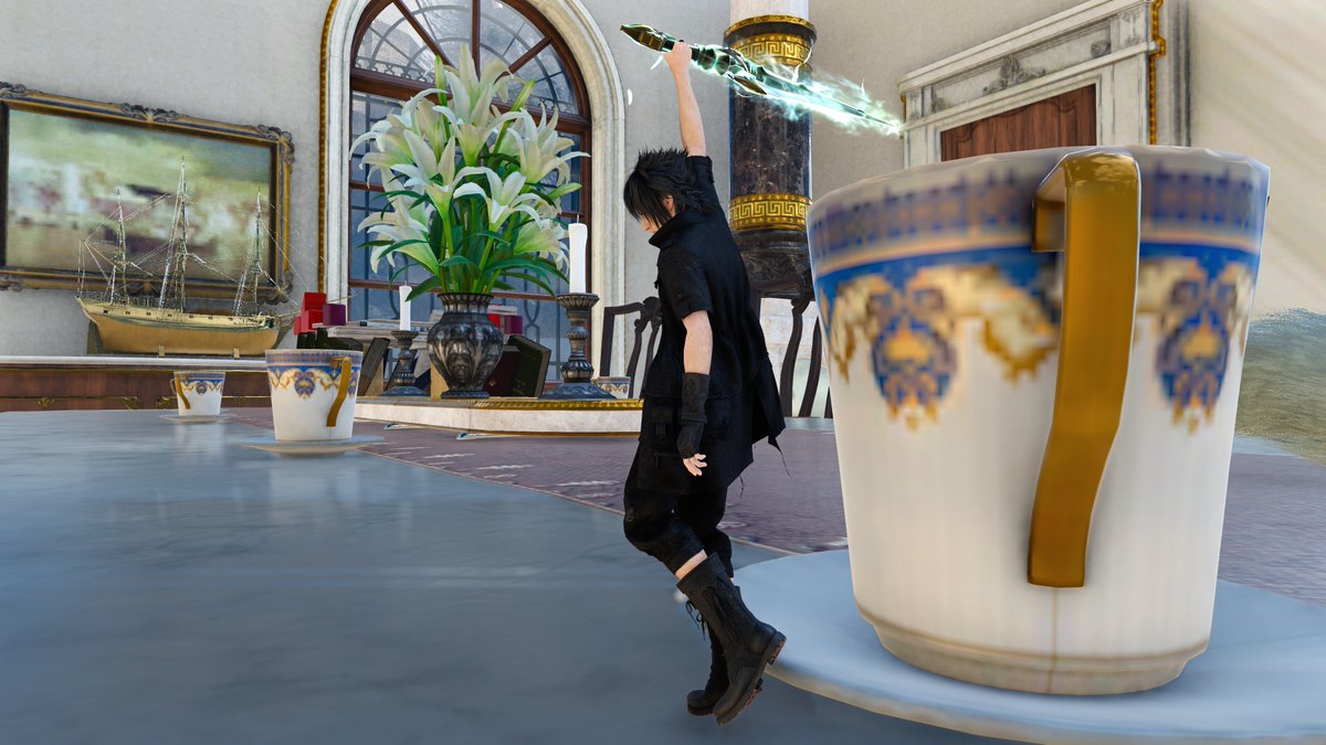 ClairCoult's tweet photo. The new Platinum Lunaroom mod also lets you play as mini Noct, just like the Platinum demo. So cool!
https://t.co/riMgKb7azn
#FinalFantasyXV #FFXV #FF15 #FF15Mods https://t.co/EJZfKYJXen