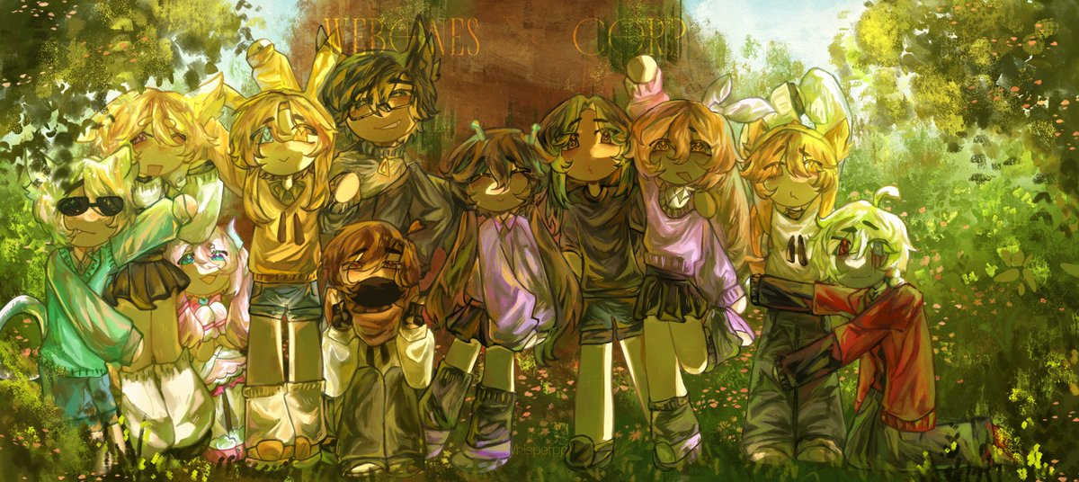whisperpii's tweet photo. Un dibujo de webones corp, según yo me iba a tardar 2 días y me tardé 4 un arduo trabajo para hacer esto ;D
#wbns #wbnsfanart #DedsafioMinecraft4 #DEDsafioFanArt https://t.co/6V2v65UFSd