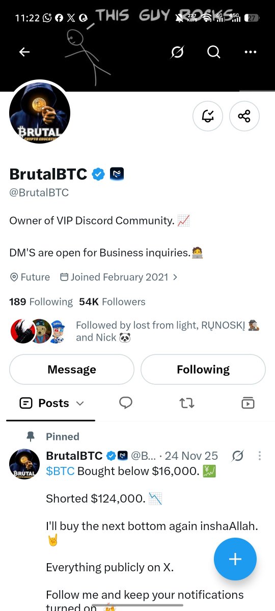 voltage4211's tweet photo. @BrutalBTC Oh my god 🙏
TXgLmB2a29nEgbG1WE5Lf4nBWktiBN1xJL https://t.co/AZl9ZIYYW8