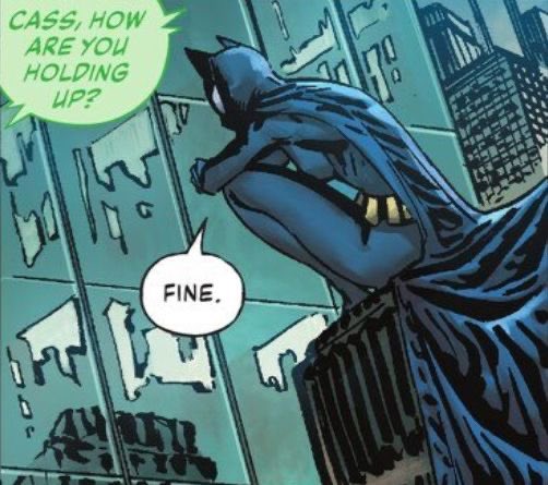 kgvrocks's tweet photo. a gente tem que aceitar que a cass realmente saiu da barriga do bruce porque não é possível eles serem tão iguais https://t.co/BK6E3DUthb