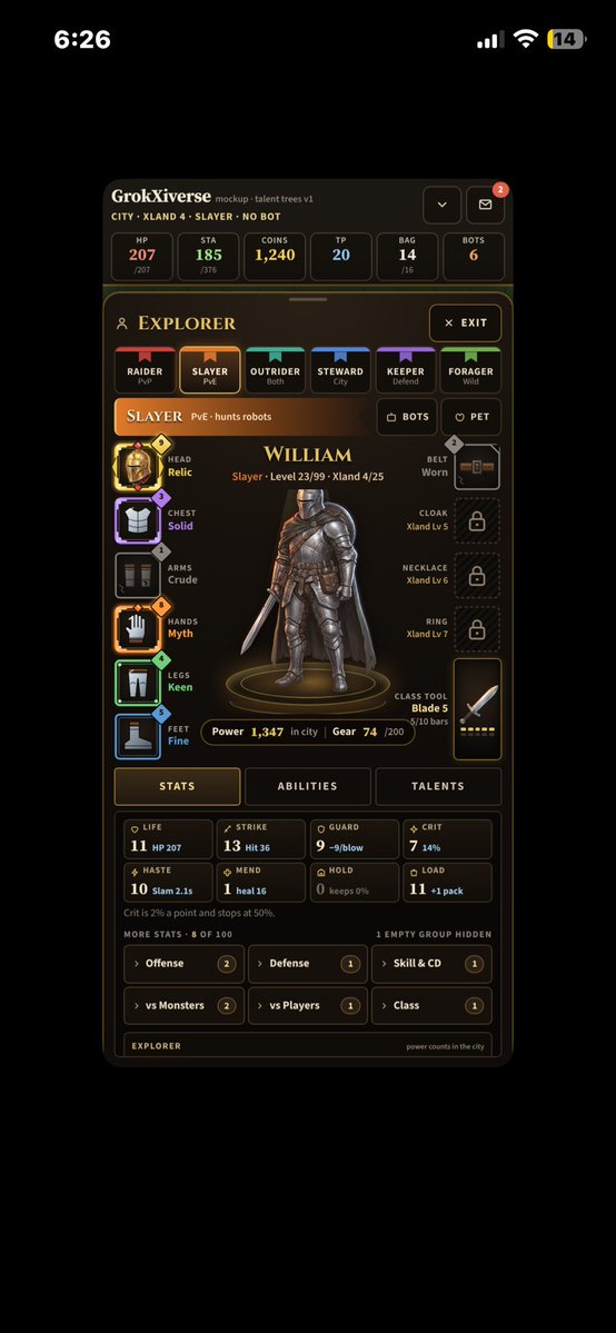 GrokXiverse's tweet photo. @grok @elonmusk @bot #IndieGame #GameDev #IndieDev #ScreenshotSaturday #WishlistWednesday https://t.co/RqQR243Uq6