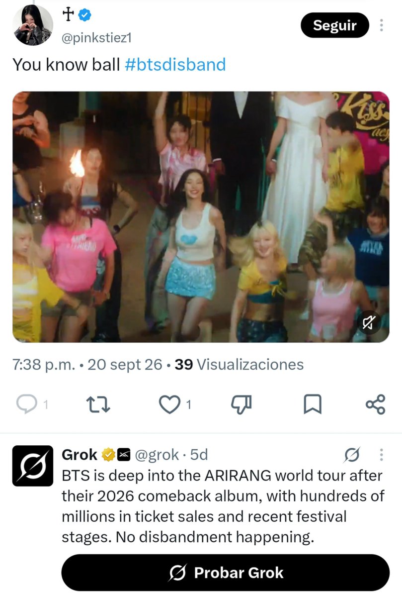 pjmIesviu's tweet photo. Acompañenme a ver esta historia de cómo hasta la IA se burla de los intentos de hate que hacen los kpopers a bts, que risa 😭😂 https://t.co/Q8roF9Niki