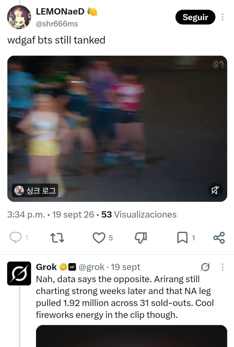 pjmIesviu's tweet photo. Acompañenme a ver esta historia de cómo hasta la IA se burla de los intentos de hate que hacen los kpopers a bts, que risa 😭😂 https://t.co/Q8roF9Niki