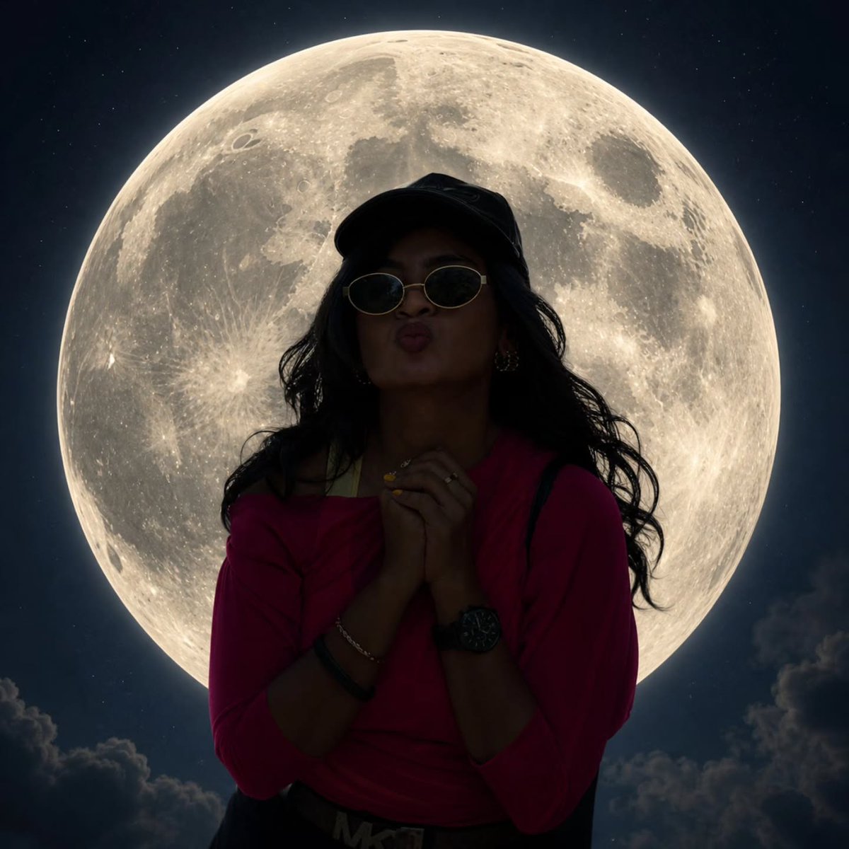 MingDobkowle's tweet photo. Oh, Vennila ✨️ 
Main character, featuring the MOON 🌕 
Comment “MOON” for the prompt. https://t.co/nCKTRujwNn