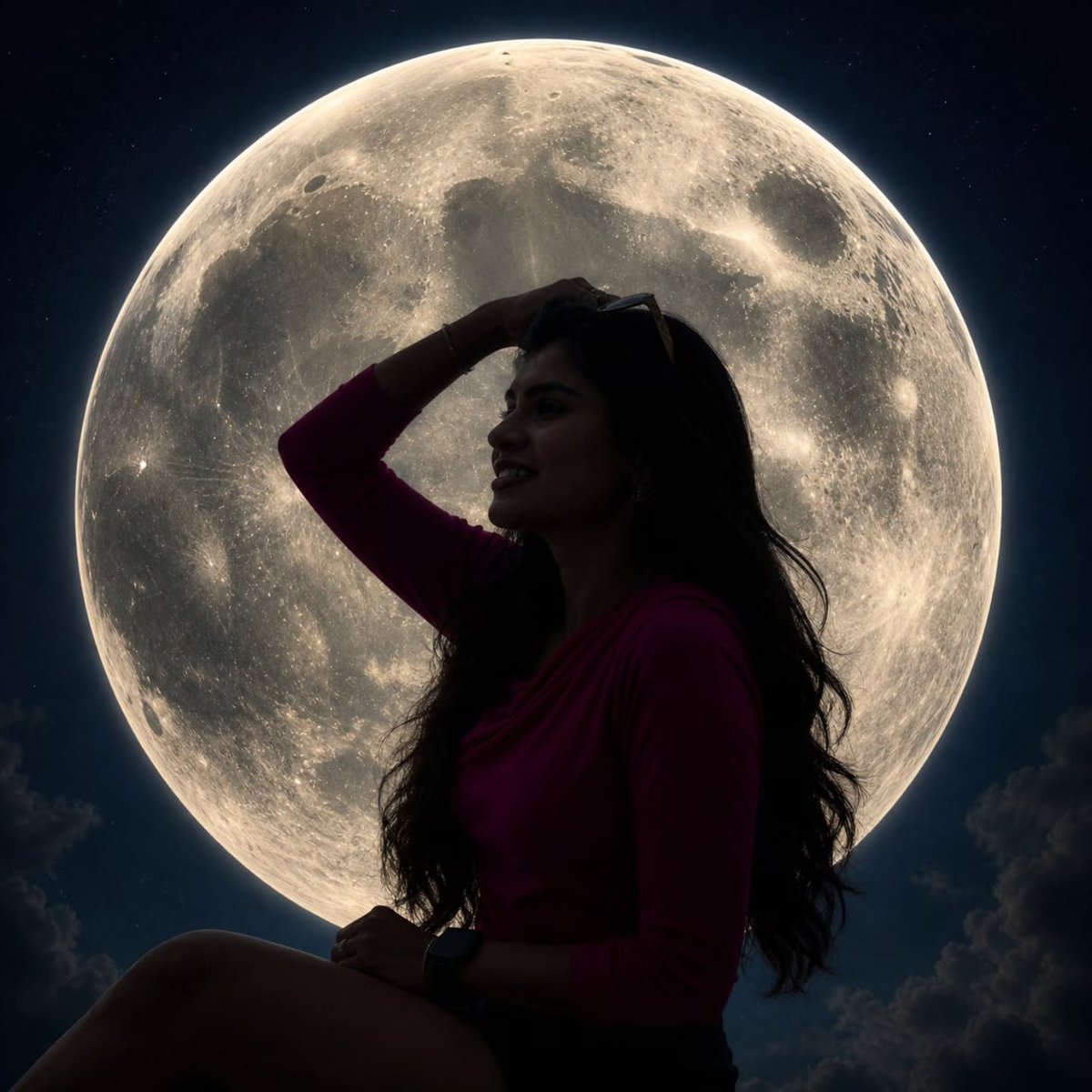 MingDobkowle's tweet photo. Oh, Vennila ✨️ 
Main character, featuring the MOON 🌕 
Comment “MOON” for the prompt. https://t.co/nCKTRujwNn