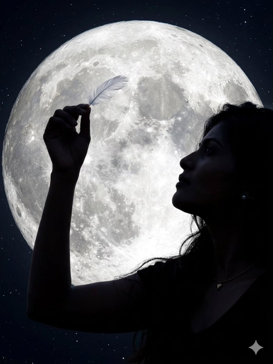 MingDobkowle's tweet photo. Oh, Vennila ✨️ 
Main character, featuring the MOON 🌕 
Comment “MOON” for the prompt. https://t.co/nCKTRujwNn