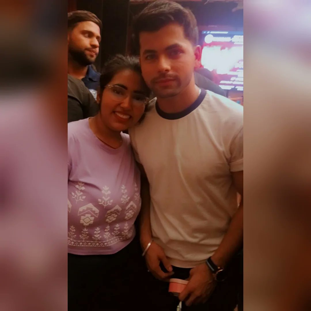 MakedaPless's tweet photo. Second meeting with Mr. Nigam done. Never thought I’d get to meet him again so soon. 15. 04. 26. https://t.co/jfh9n16zW7