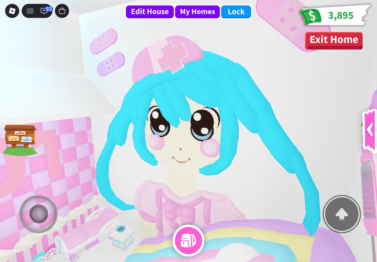 uniipup's tweet photo. nurse miku adopt me house https://t.co/iYSxpWab74