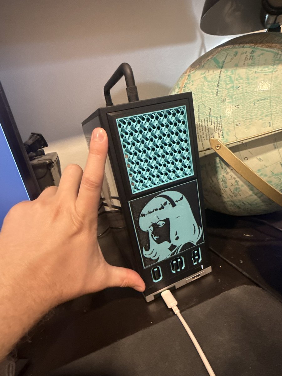 Forgework_'s tweet photo. Insane what this little @FrameworkPuter desktop computer can do. 

W/ Qwen Flash-Next GSQ-RCO  you can get near frontier level intelligence on your desk for an avg of 70watts power draw with enough vram left over to do some light gaming at the same time. 

Mine runs 100% on battery and solar and is the server for my swarm of Hermes agents. The future is bright for local oss models.

Reppin our custom @NousResearch tile