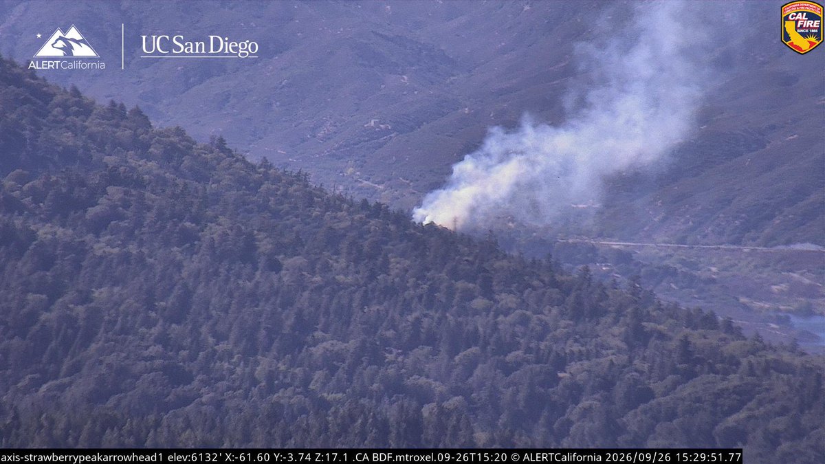 DanielFireTruck's tweet photo. New Brush Fire Cleghorn Road/Cedar Cir, Silverwood Lake, San Bernardino National Forest.
This is the #SilverFire. https://t.co/X9AYpyvL39