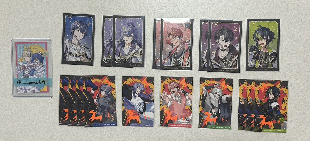 ___mn0629's tweet photo. 【交換】にじさんじ MECHATU-A 1st LIVE "Over Drive!"  めちゃつえー ランダムカード

譲→画像参照

求→2枚目の方

現地交換or郵送📮
同種同士交換希望
検索からでも気軽にお声掛けください🎀 https://t.co/SGCts9VDEr