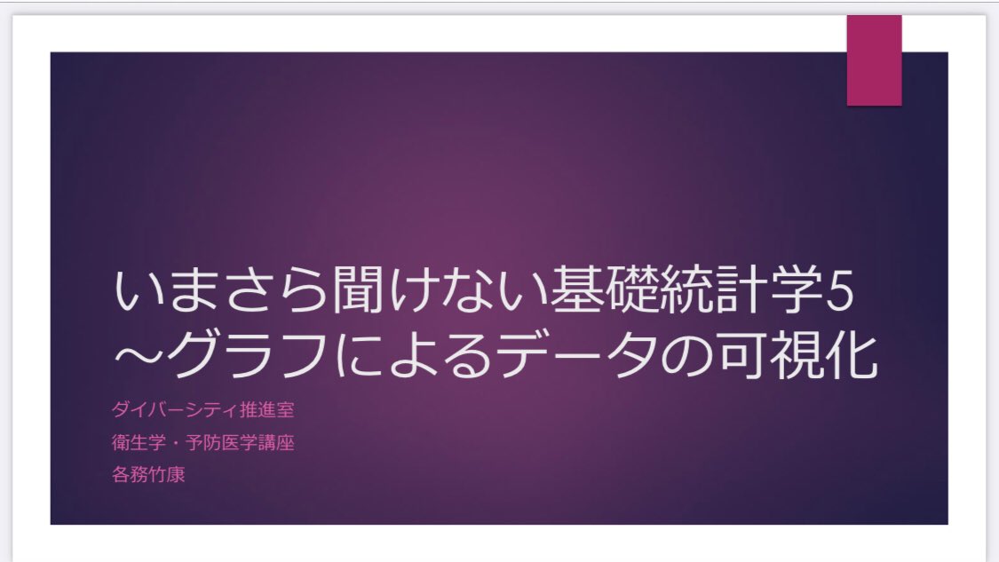tokei389950's tweet photo. 福島県立医大が公開している
「いまさら聞けない基礎統計学」の
がグラフ編がめちゃくちゃ有益な件。

https://t.co/EMgbN1cFgR

ヒストグラム、箱ひげ図、散布図などの使い分けから、長所・短所、よくある落とし穴まで具体例つきで解説されています。

学会発表や論文で「結局どのグラフ使えばいいの？」となる人は、ぜひ保存してみてください🔖
