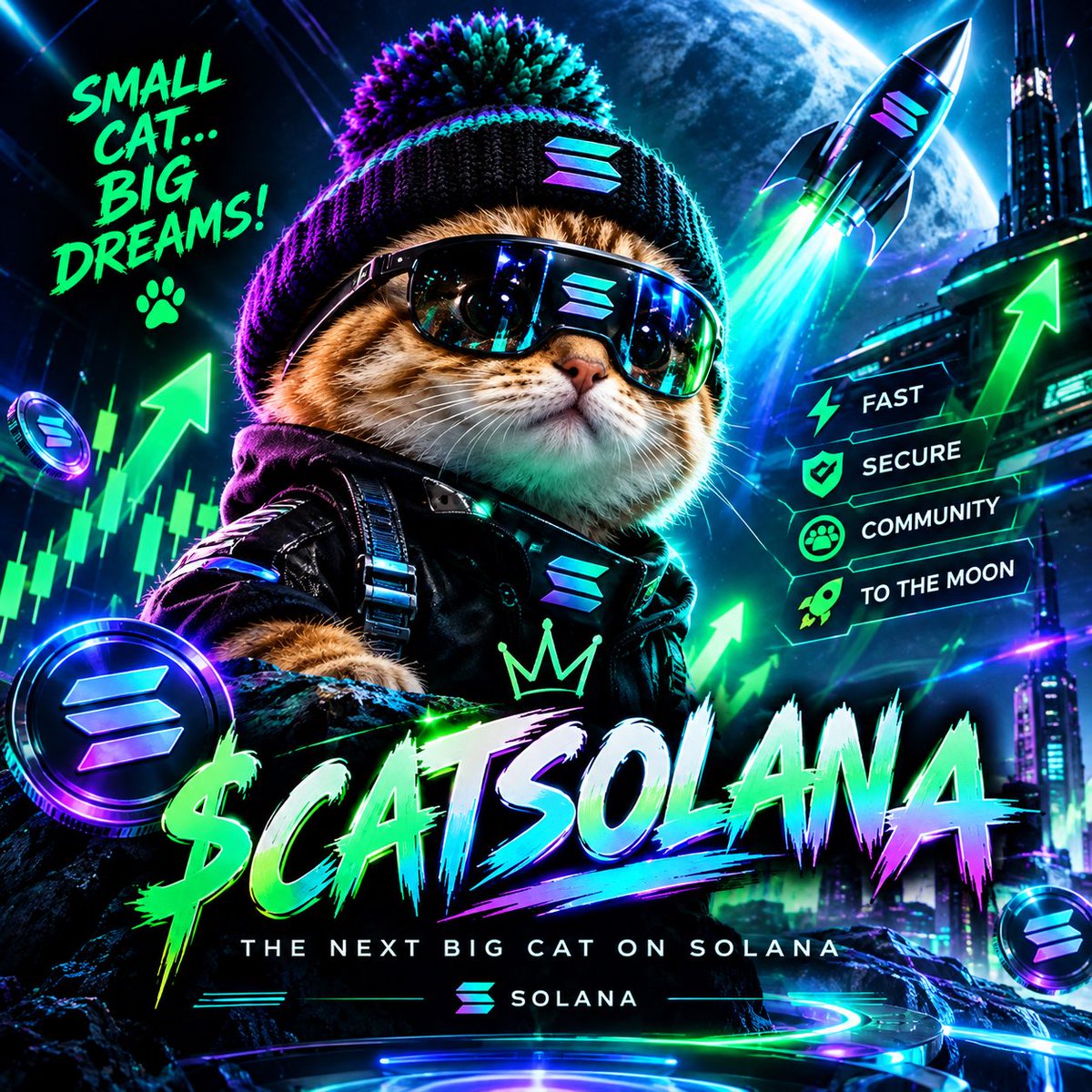 king_boss701's tweet photo. With $CATSOLANA, you choose to write your own story: without copying traders, by becoming a holder and building a real, strong community—free from rug pulls!
#Solana #SolanaMemecoin 💫

AA6UshpuQPC32JWV6Xev4p2fuW1PDew6bRnmnGNhpump https://t.co/Wz636ZmJJz