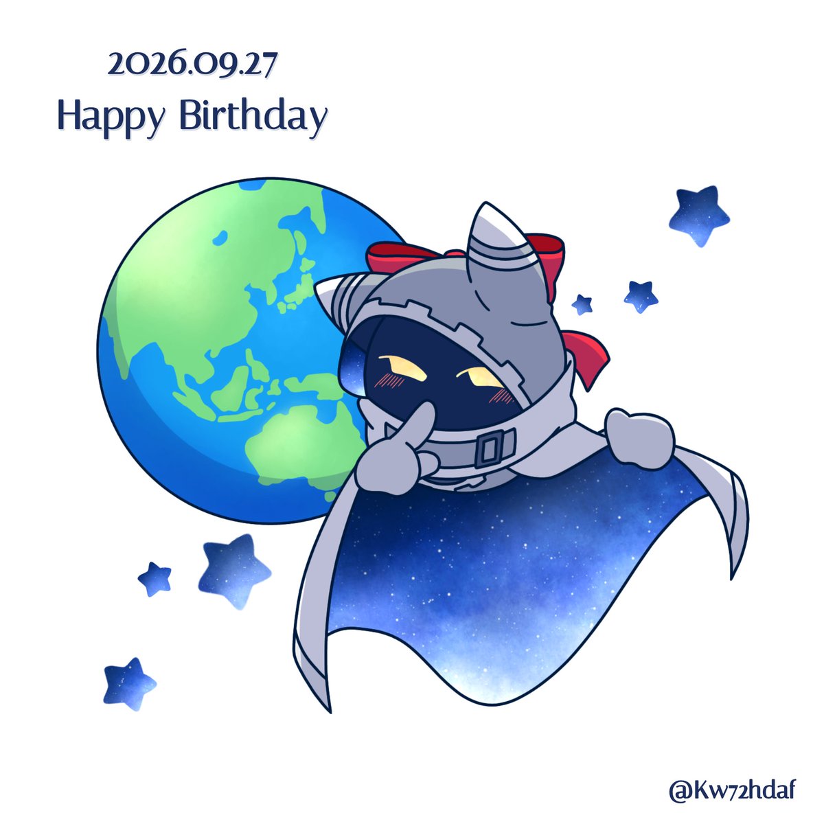 Kw72hdaf's tweet photo. おめでとうジブン🎂⁺⊹˚. https://t.co/Mtmd1YFttD