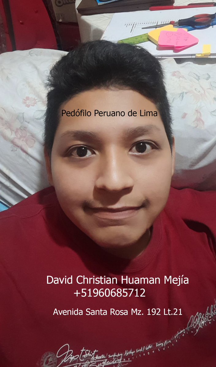 FanBrandon48637's tweet photo. Este maldito pedofilo queria estar con una niña de 13 el cabron es un enfermo al que le gustan las menores porfavor difundan y hagan llegar esto al mayor numero de personas posibles trabaja como enfermo en lima y es un pedofilo enfermo su X es
@Chrismax543
y toda su info esta ahi https://t.co/Am0og7CCfL