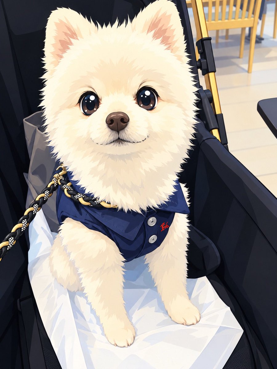 pikaemon07's tweet photo. 可愛く作ってくれました❤️

＃Pomeranian
＃chatGPT https://t.co/eF9R2sdvIe