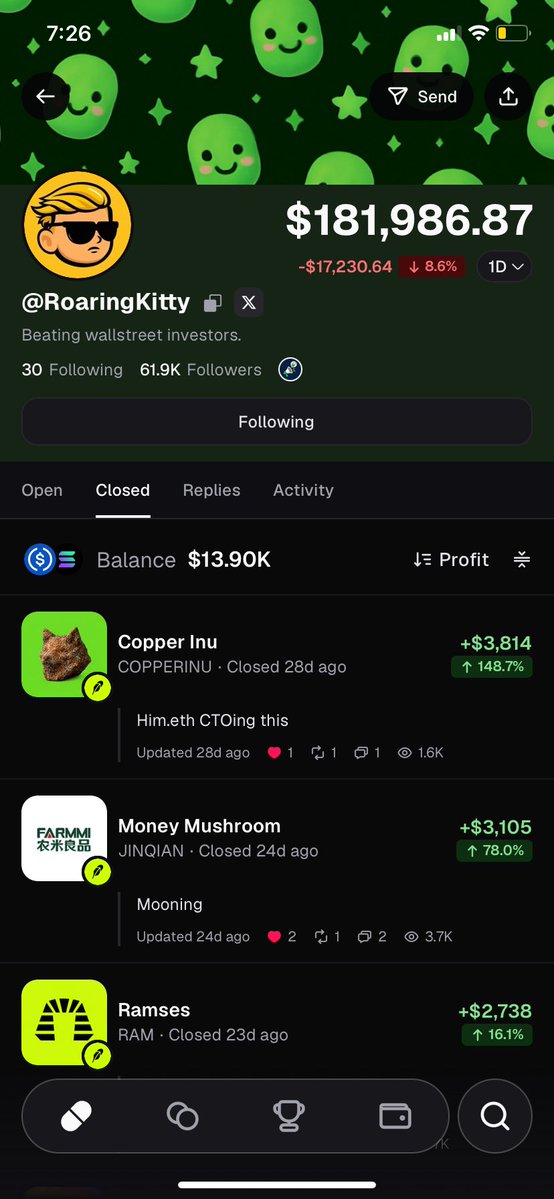 cryptotony2021's tweet photo. @RoaringKitty I was locked in on your pf page in the previous weeks until I got busy in school recently 

I hope you see this 
I need a win

Thank you

https://t.co/qIvnMQwVYm https://t.co/nCr6fYeccr