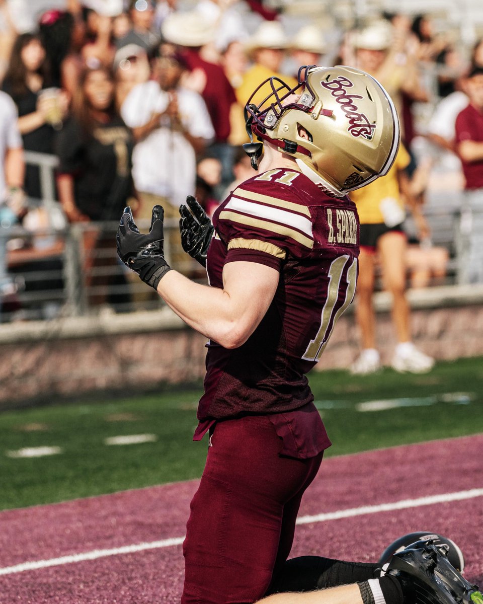 TXSTATEFOOTBALL's tweet photo. Gone for 63⚡️

#EatEmUp https://t.co/A3kEfct5ue