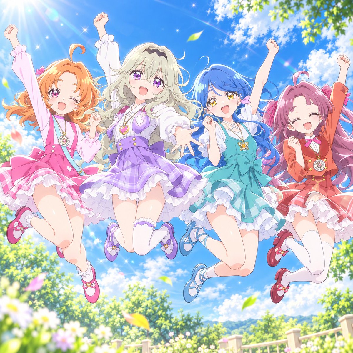yuki_ena_dori's tweet photo. おはようございます。今日は日曜日です。珍しく土日のお休みなのですごく休んでいる気がします。お休みは土日で取りたいですよね。それでは今日もよい週末を。今日もよろしくお願いします。 #AIイラスト︎好きさんと繋がりたい  #名探偵プリキュア https://t.co/q7xf6Rl5Cd