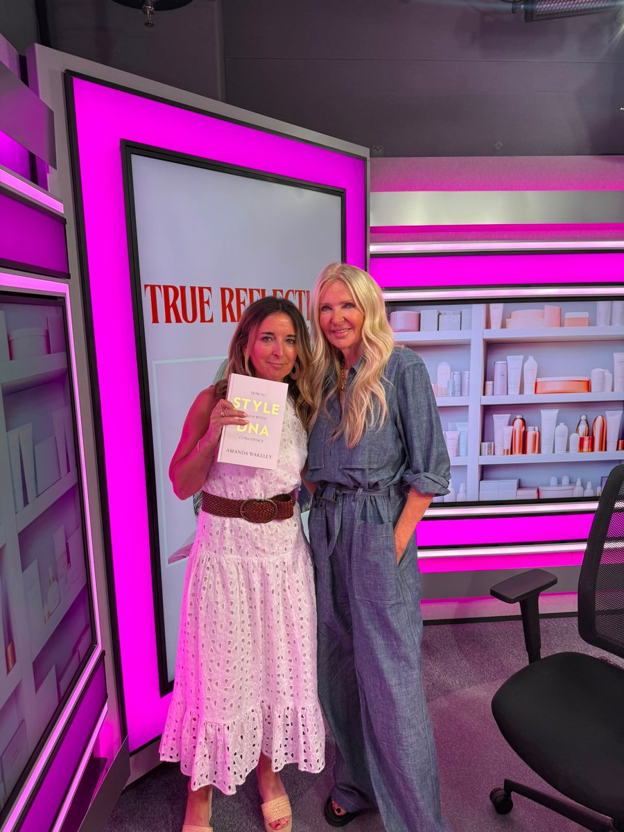 JoleneNewall's tweet photo. Style DNA host and fashion designer Amanda Wakeley joins True Reflections this week, sharing her journey dressing remarkable women, including Princess Diana, and the philosophy behind her book and podcast. She discusses personal style, confidence, https://t.co/2DNpXRd1Mf