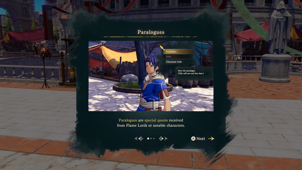 Gmaniacalt's tweet photo. ok ok so 
LEMME GET THIS STRAIGHT

The game tells you paralogues exist 
BUT IT DOESNT TELL YOU HOW THEY SHOW UP
WHEN TO GRAB EM
OR HOW LONG THEY LAST? https://t.co/wnLo2KnI3A