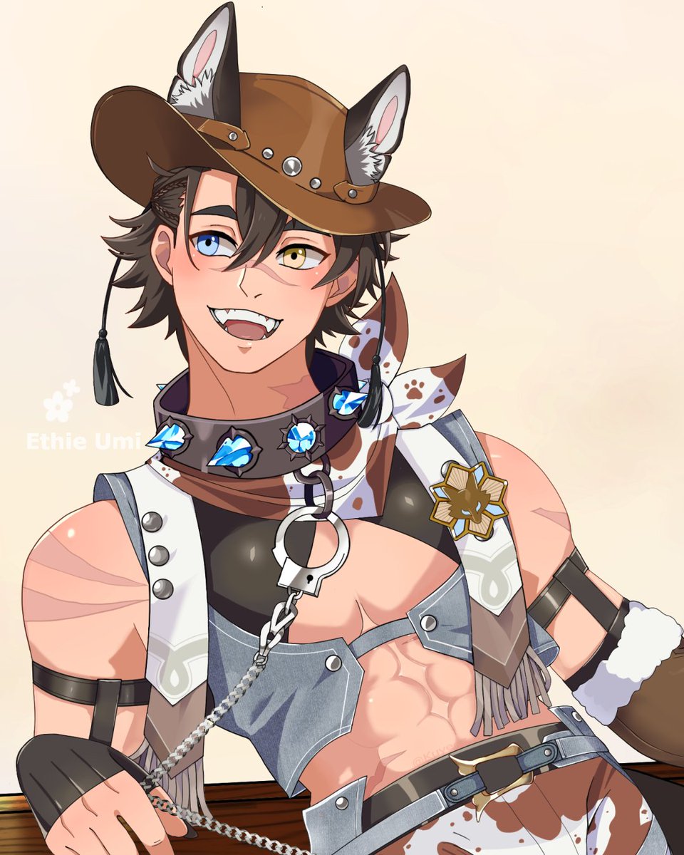 EthieUmi's tweet photo. Cowboys and angels, they all take a shine to you ✦ ‧₊
#NUcarnival #NUカーニバル https://t.co/fN0fTvJdFd
