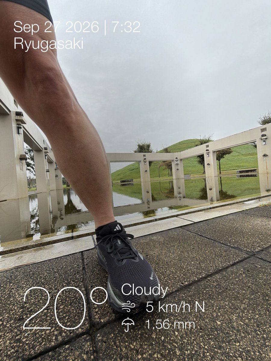 kavu's tweet photo. ☁️ 20°C #Ryugasaki #weathershot
#Runmetrix #tabio #running https://t.co/KXAydoNisT