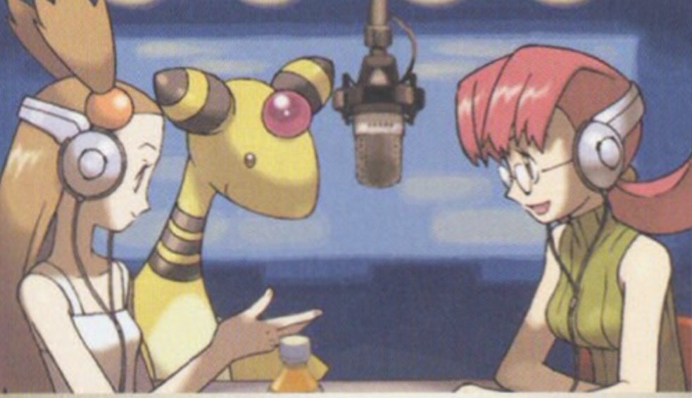 PokeDuelsTikTok's tweet photo. why is ampharos on a podcast?? this is so cute https://t.co/RCfCwxlhSZ