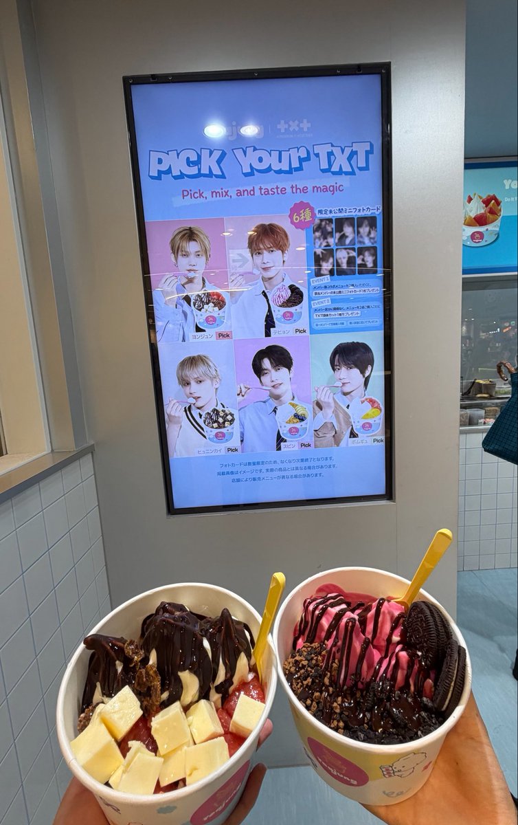 YlUpl's tweet photo. 注文するまで2人前ってことに気づかな買った時の…(無事食べれました笑)

 #ヨアジョン  #TXT https://t.co/sYcSs2Q2Hs