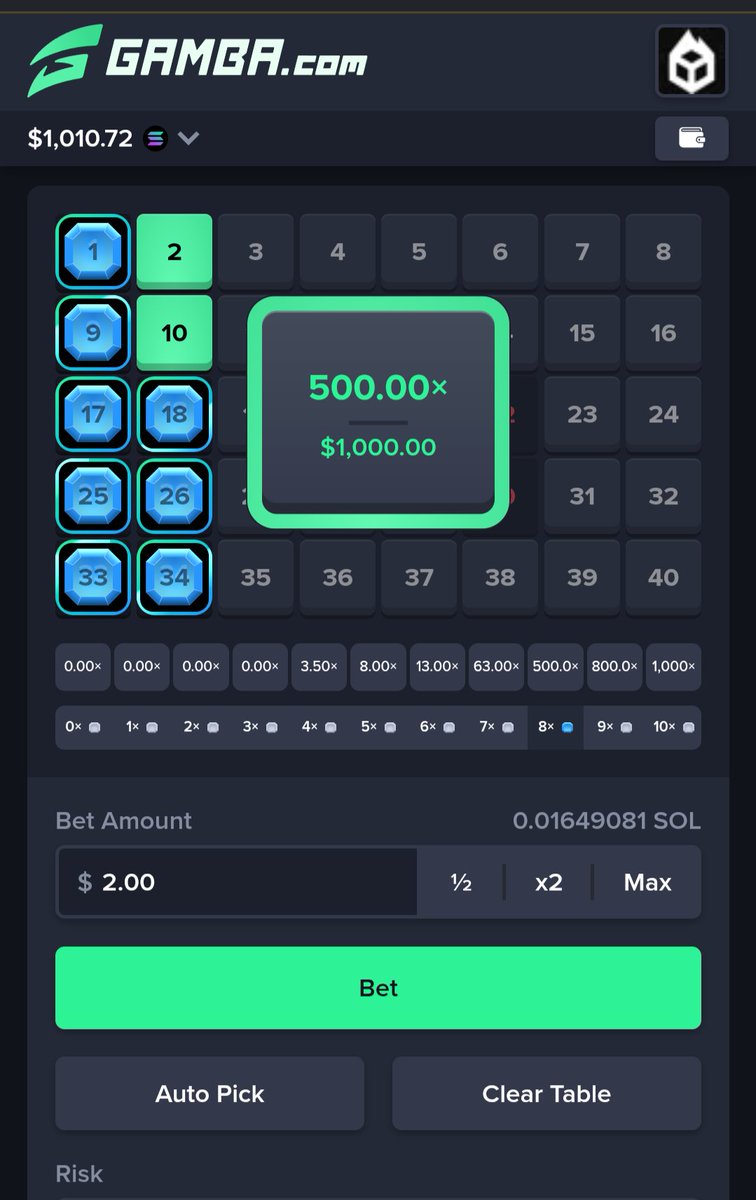 BurningTheDice's tweet photo. On small bet but we take it! Drop @gamba usernames on code BURNING 👊 https://t.co/G4kCdEBfFW