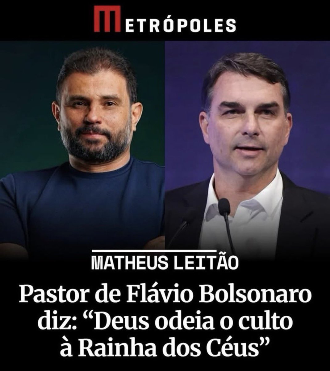 PedroRonchi2's tweet photo. O pessoal que dizia que o Lula iria perseguir cristãos. https://t.co/kKlKjlqhAM