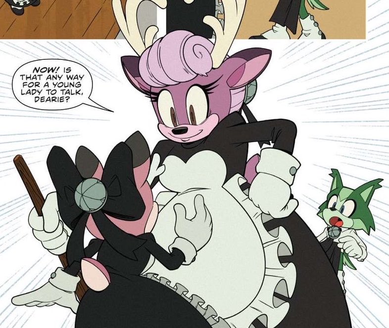 DBlueshi's tweet photo. “She’s always had this way of taking charge.”
Meaning that trait must’ve even carried over into when Aunt Lichen was mind controlled. 
Cuz she did seem concerningly dismissive towards her own niece in the previous issue. 
Blackwood, you scheming bastard. https://t.co/8N71I0CEJe