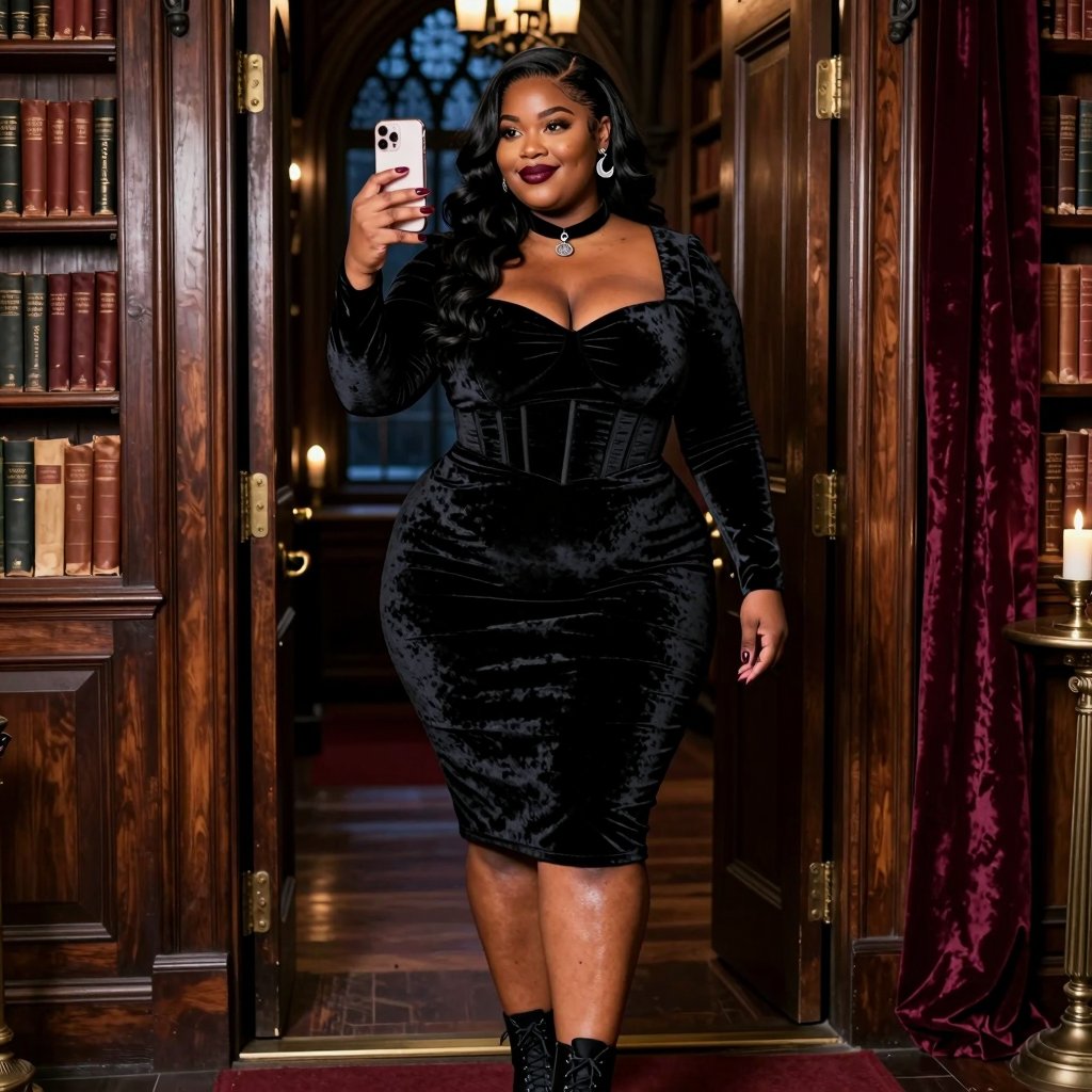 Raven_Hexjx's tweet photo. Would you stay up late with me in the library?
#GothicLibrary #VelvetNights #MidnightReading https://t.co/uvx1yoCNfo