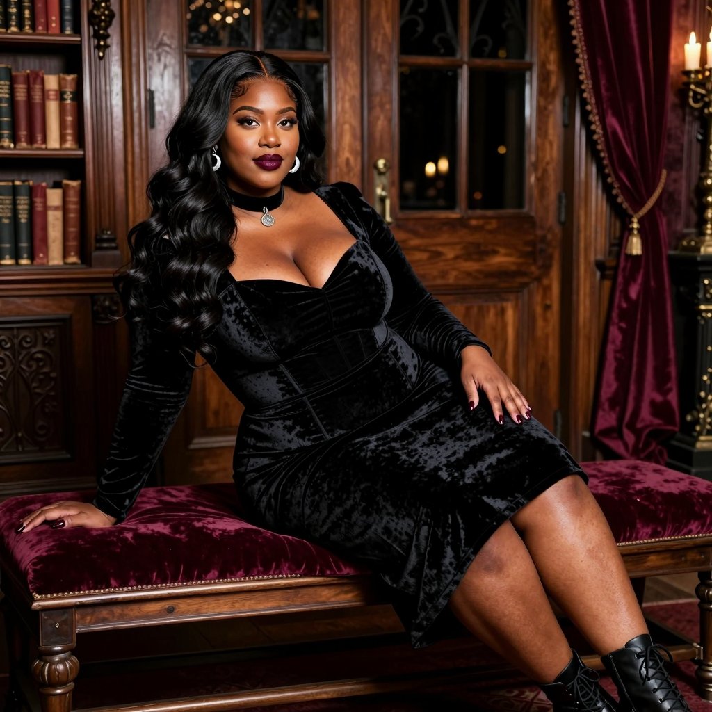 Raven_Hexjx's tweet photo. Would you stay up late with me in the library?
#GothicLibrary #VelvetNights #MidnightReading https://t.co/uvx1yoCNfo