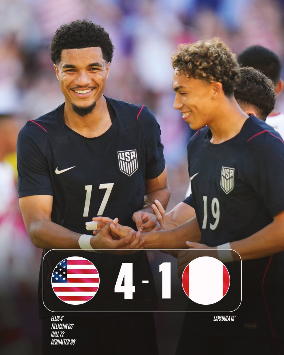 So many debuts. So many goals. So much to be excited about. 🇺🇸🤩 
 [📷](https://pbs.twimg.com/media/HTLUC0-WUAAKxpA.jpg) https://pbs.twimg.com/media/HTLUC0-WU