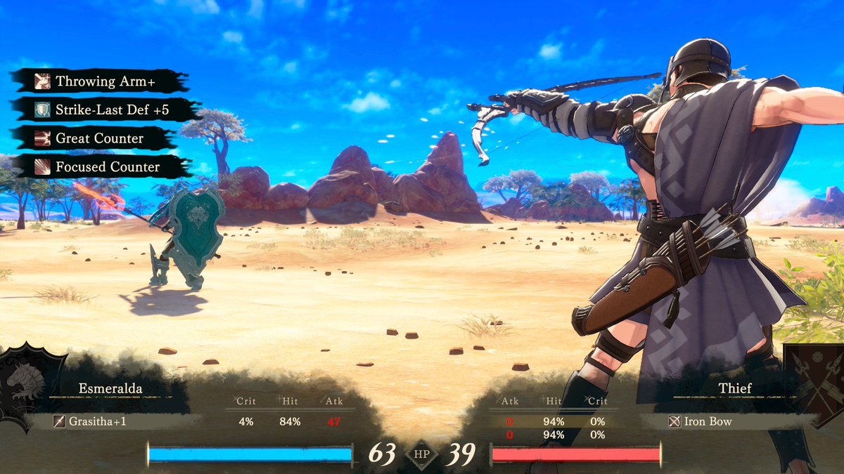 BlazeDragonET's tweet photo. #NintendoSwitch2 #FireEmblem #FireEmblemFortunesWeave Average Esmeralda battle https://t.co/W7ztOCiPTw