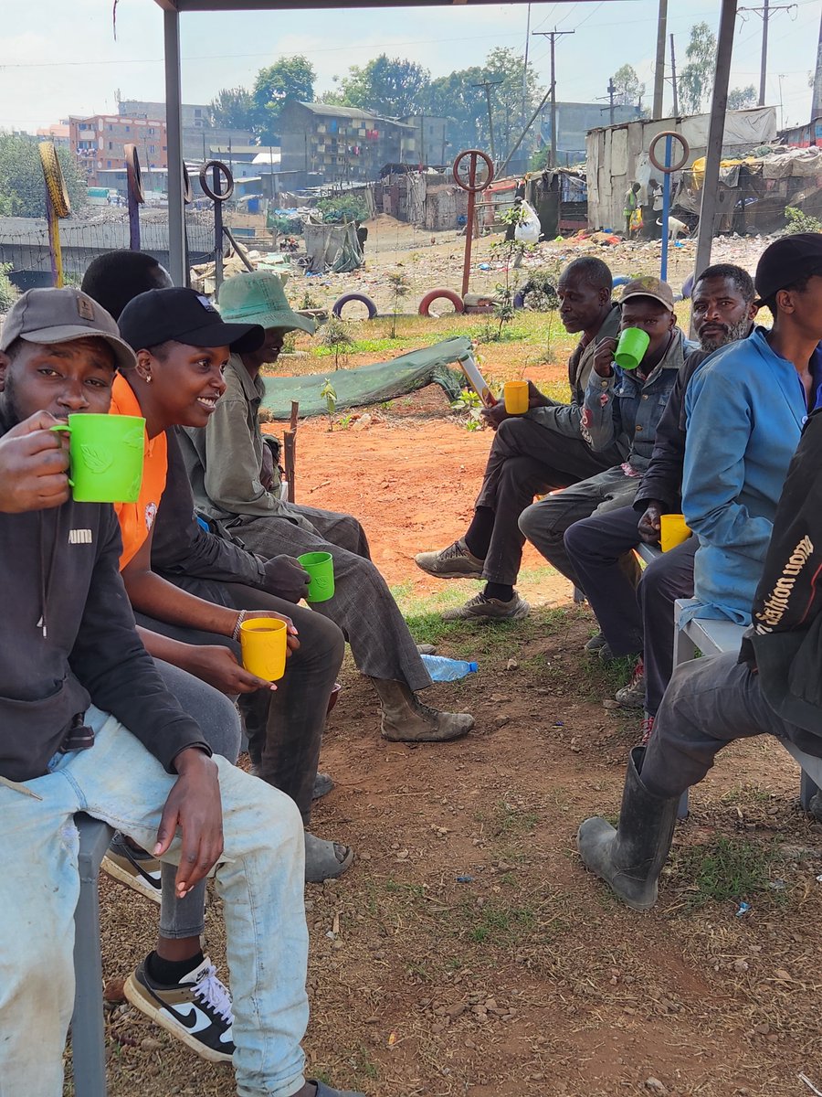 MathareSJustice's tweet photo. Yesterday at Muthoni Nyanjiru Park, we began conversations with community members affected by drug use on the growing drug crisis in our communities.

We listened and shared lived experiences. One message stood out: “Avoid the first glass.” https://t.co/H5FraxIBpS
