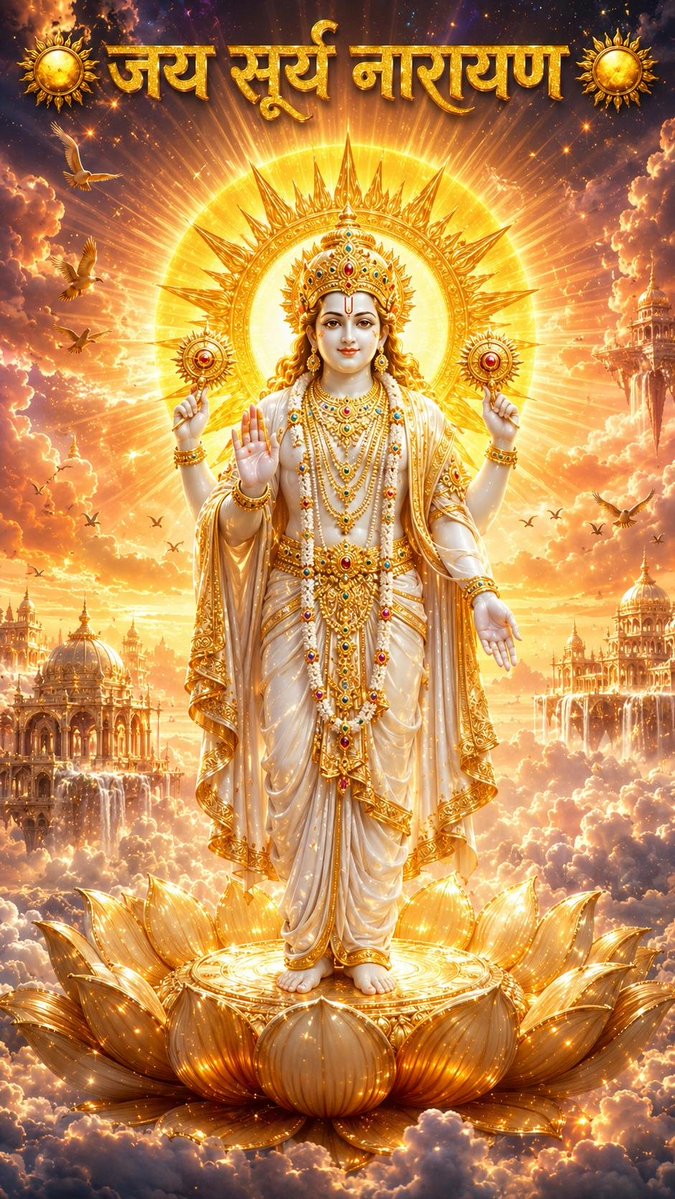 rameshp07577662's tweet photo. 🌞 ॐ सूर्याय नमः 🌞
सूर्य देव की दिव्य किरणें आपके जीवन को स्वास्थ्य, तेज, आत्मविश्वास और सकारात्मक ऊर्जा से भर दें।
हर सुबह इस मंत्र का जाप करें और महसूस करें अंदर से आने वाली अनंत शक्ति।
जय सूर्य नारायण 🙏
जय सूर्य देव ✨Om Suriya Devaya Namaha https://t.co/f9N2W1lAWS