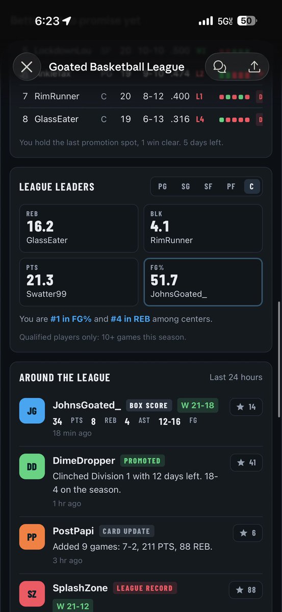 JohnsGoated's tweet photo. 🛠️ BIGGEST UPDATE TO GOATED BUILD LAB YET🛠️ 

Alright ya’ll here it is, the biggest update to my website so far. I welcome you to the Goated Build League, or GBL for short. The very first competitive league with leaderboards, seasons and divisions. Post your 2k card for any mode, post the screenshots for every game, good or bad, you will be rewarded the more screenshots you post, even bad games and losses, and your stats will update, good games will show up on the dynamic Ticker at the top, we will have monthly/weekly MVPs every Saturday