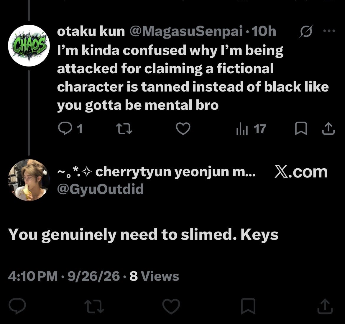MagasuSenpai's tweet photo. I as a black guy am being attacked called racist and told to off myself because I don’t think the fictional character ussop from #onepiece is black…. By @gyuoutdid https://t.co/cuSXWDJNSn