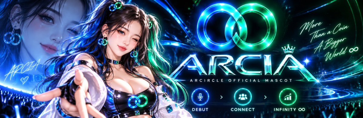 HOMEonRobinhood's tweet photo. Meet ARCIA 💙💚

She is the new promotional face of $ARCIRCLE — and now officially registered as a candidate for the next CirclePad launch.

Born from ARC. Connected by CIRCLE. ♾️

Her mission is to take $ARCIRCLE beyond Web3, connecting more people through creativity, community, and K-POP culture.

DEBUT → CONNECT → INFINITY ♾️

If you want to see her make her official debut, vote for ARCIA on CirclePad. 🗳️

[Vote on CirclePad]
https://t.co/BABaExrPSK

$ARCIRCLE × $ARCIA
Her journey starts here. 💙💚♾️