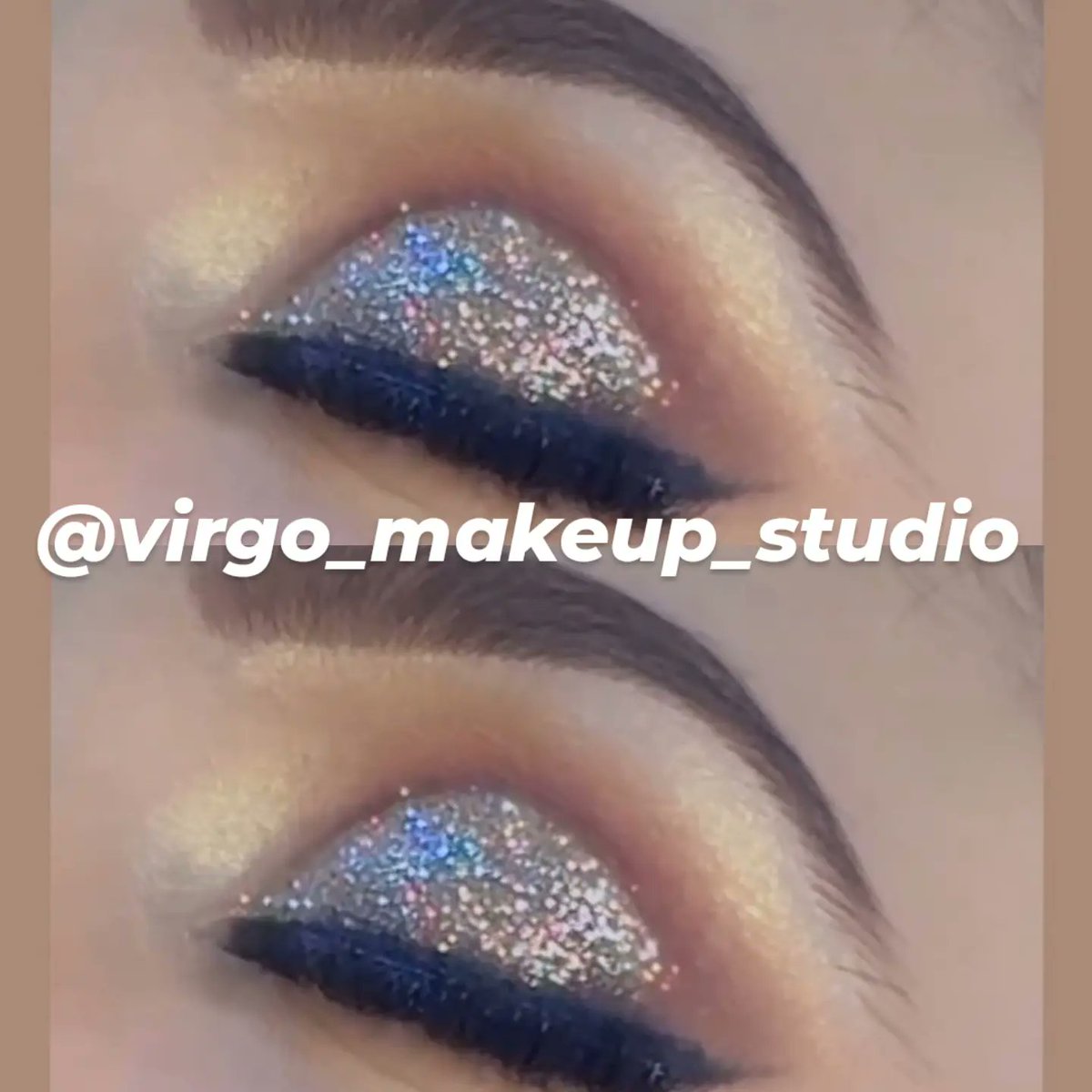 KristinMccik's tweet photo. Galaxy Cut Crease Tutorial

Royal blue liner + holographic glitter = a viral eye look. Save this for your next event. Book your glam at Virgo Makeup Studio. https://t.co/JTddKaeaQk